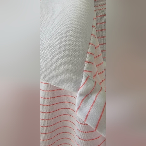 Peter Millar Light Pink and White Polo Shirt - Picture 4 of 8